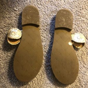 Jack Rogers Shoes - Jack Rogers gold sandals Jack Rogers Shoes - Jack Rogers gold sandals